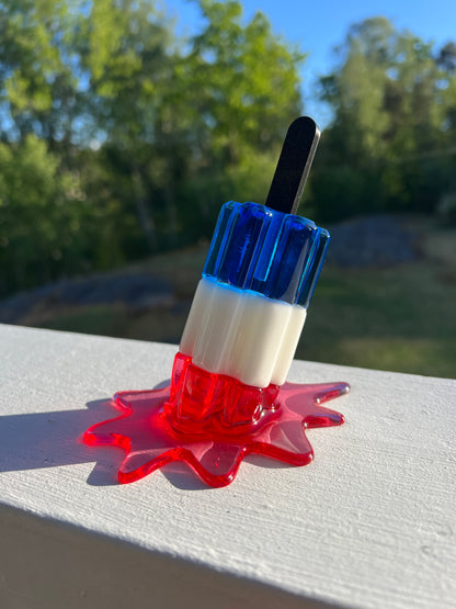 Melted popsicle sculpture  *POP ART*