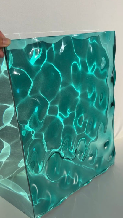 Ocean art 30x40 cm - water ripples artpiece