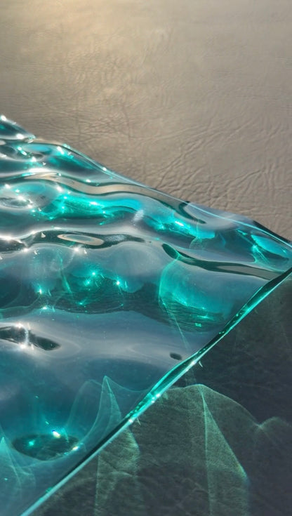 Ocean art 30x40 cm - water ripples artpiece
