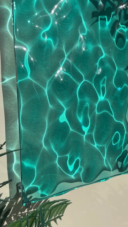 Ocean art 30x40 cm - water ripples artpiece