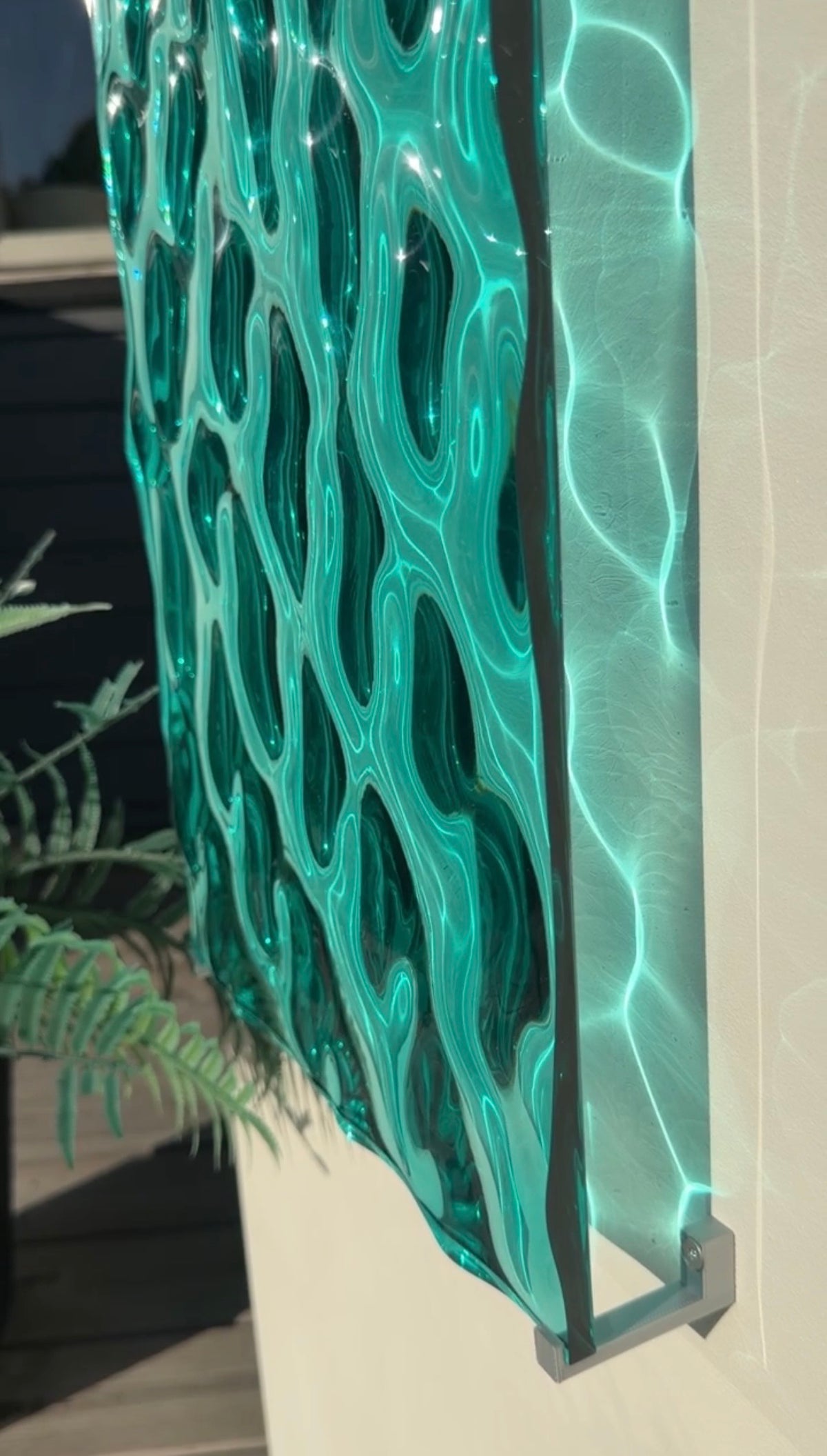 Ocean art 30x40 cm - water ripples artpiece