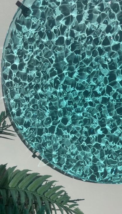 Vatteninspirerad konst 40 cm - Ocean art