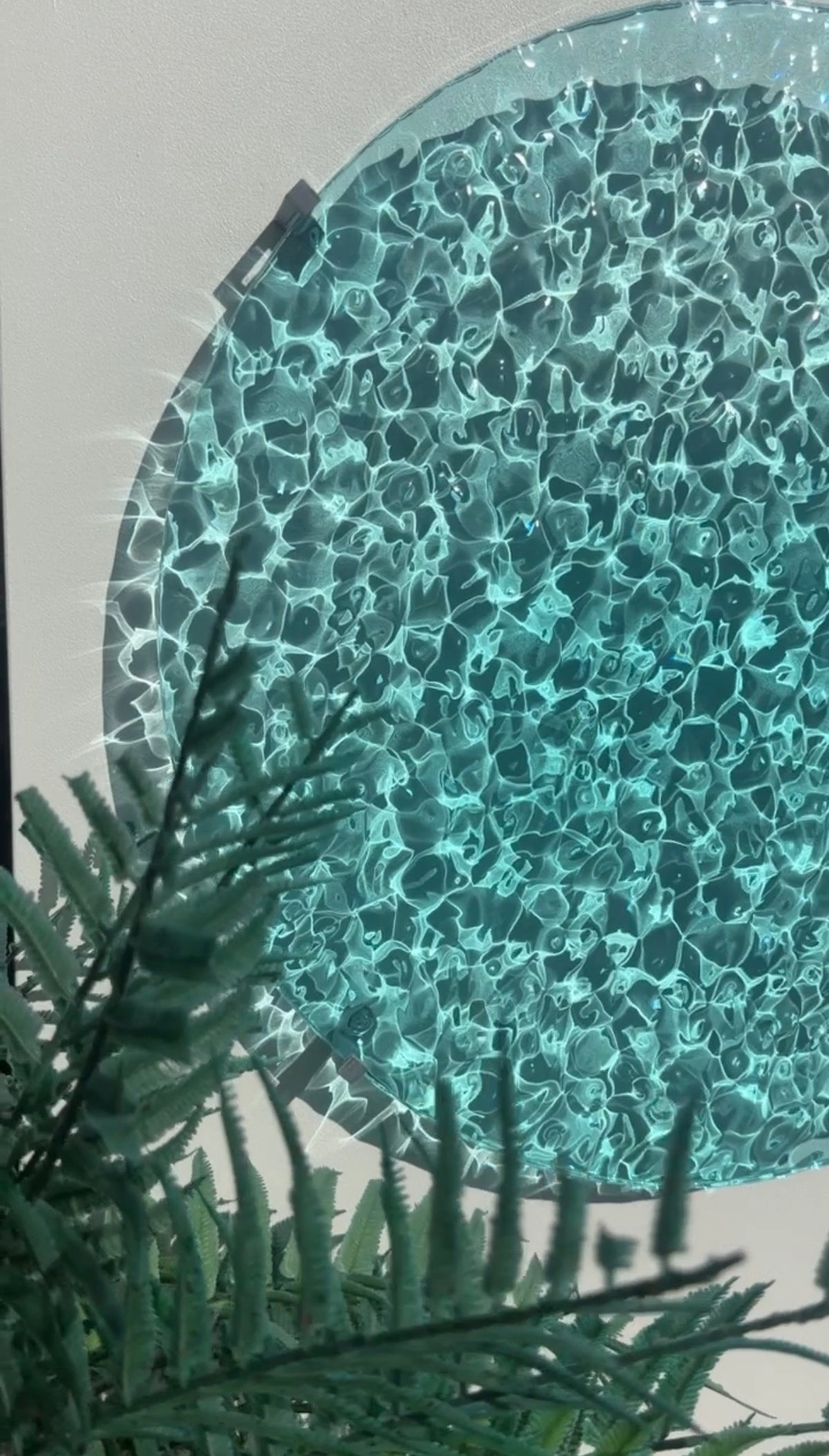 Vatteninspirerad konst 40 cm - Ocean art
