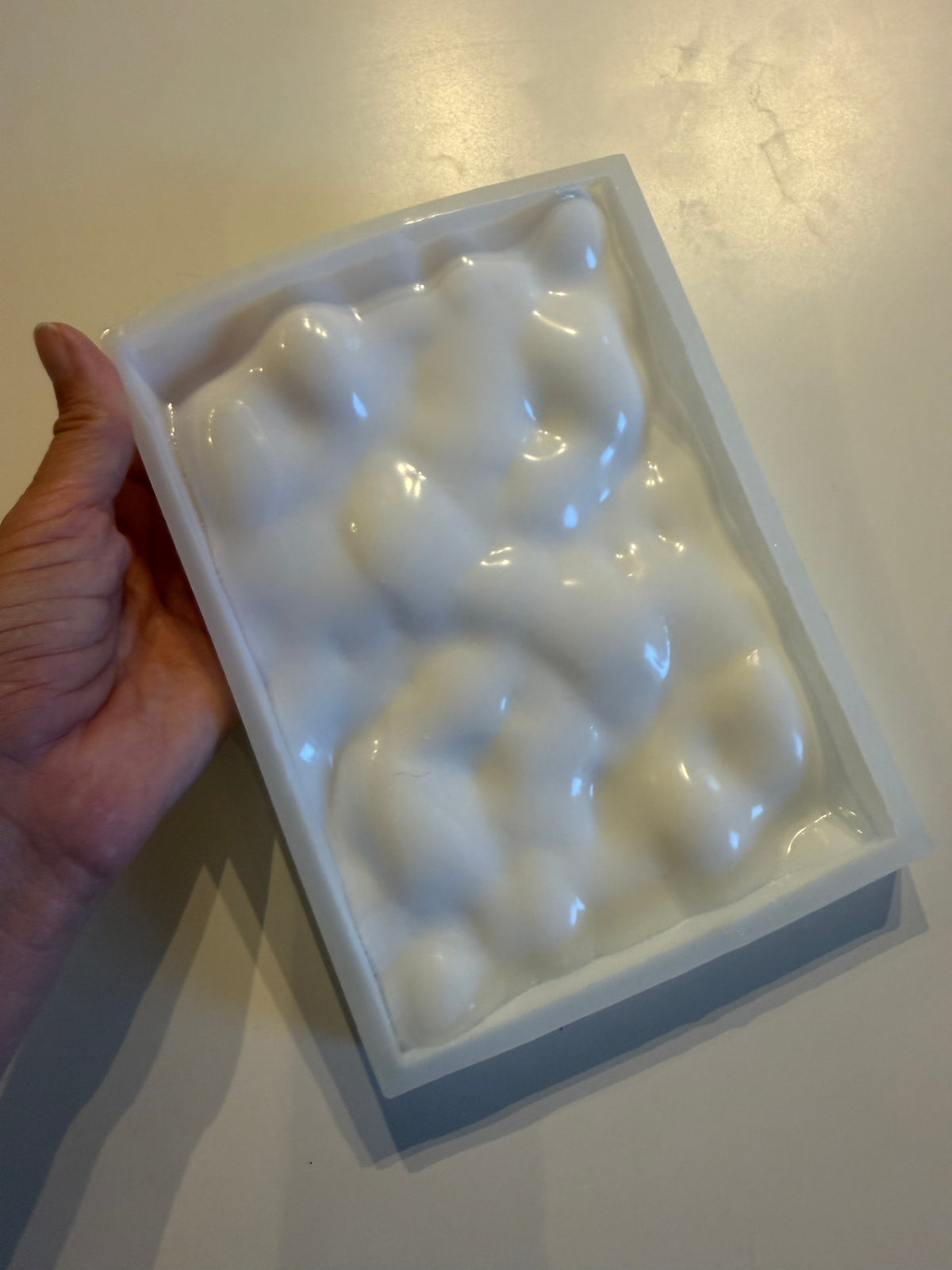 Vatten-inspirerad silikonform 17x12 cm