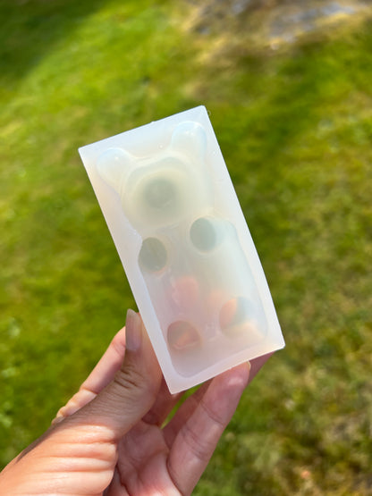 Gummybear silicone mold 8 cm / Resin mold