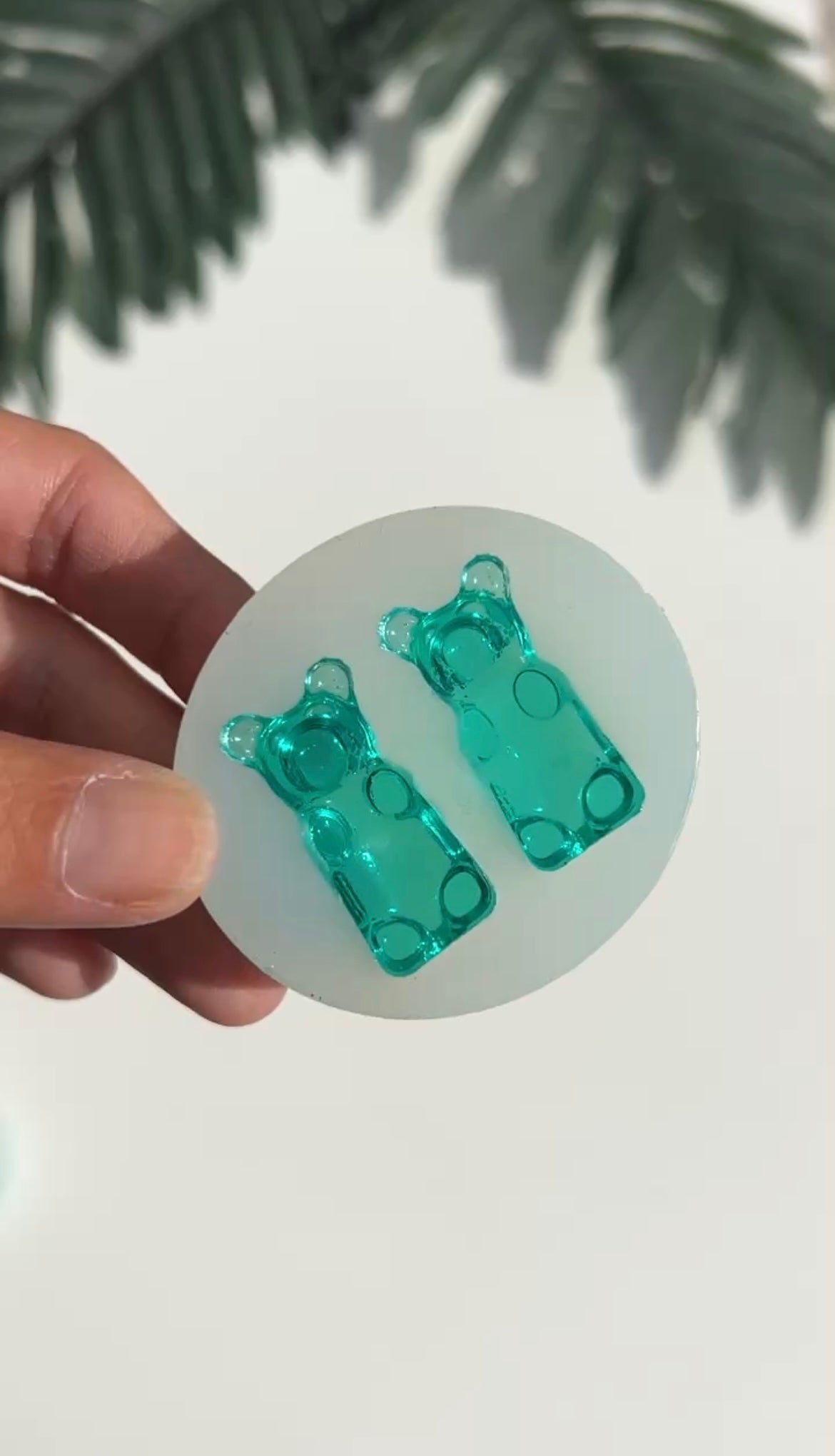 Gummybear silicone mold 3 cm / Resin molds