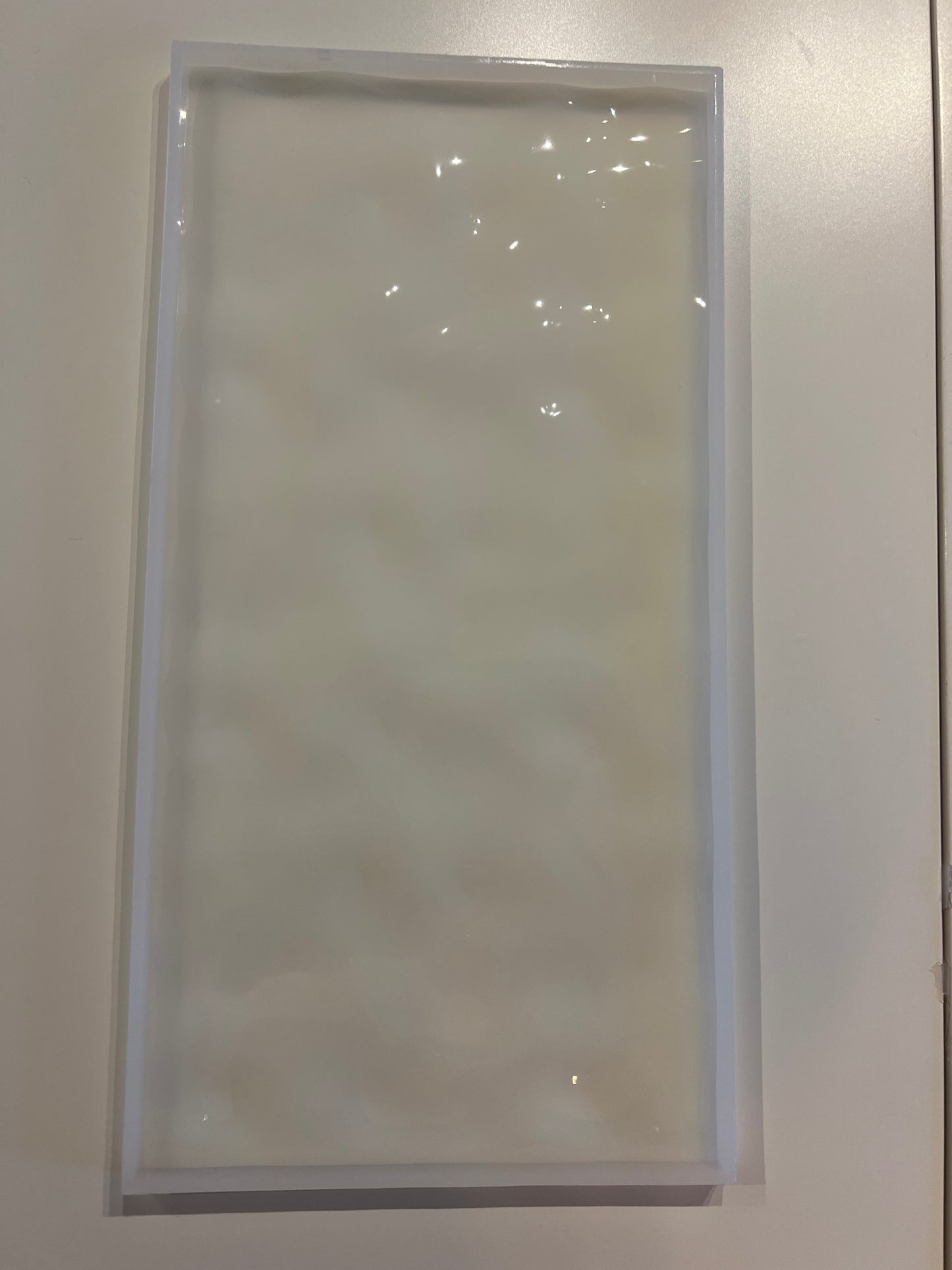 Water ripple silicone mold 20 cm x 40 cm / Resin mold