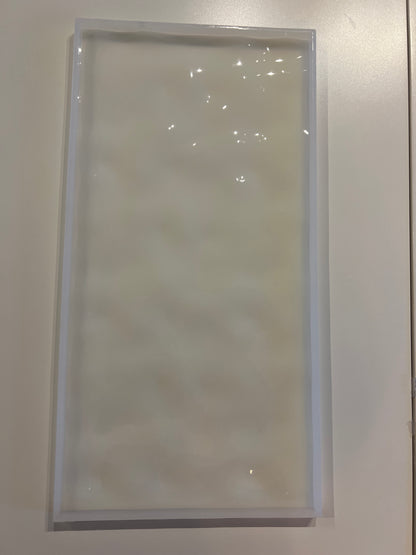 Water ripple silicone mold 20 cm x 40 cm / Resin mold