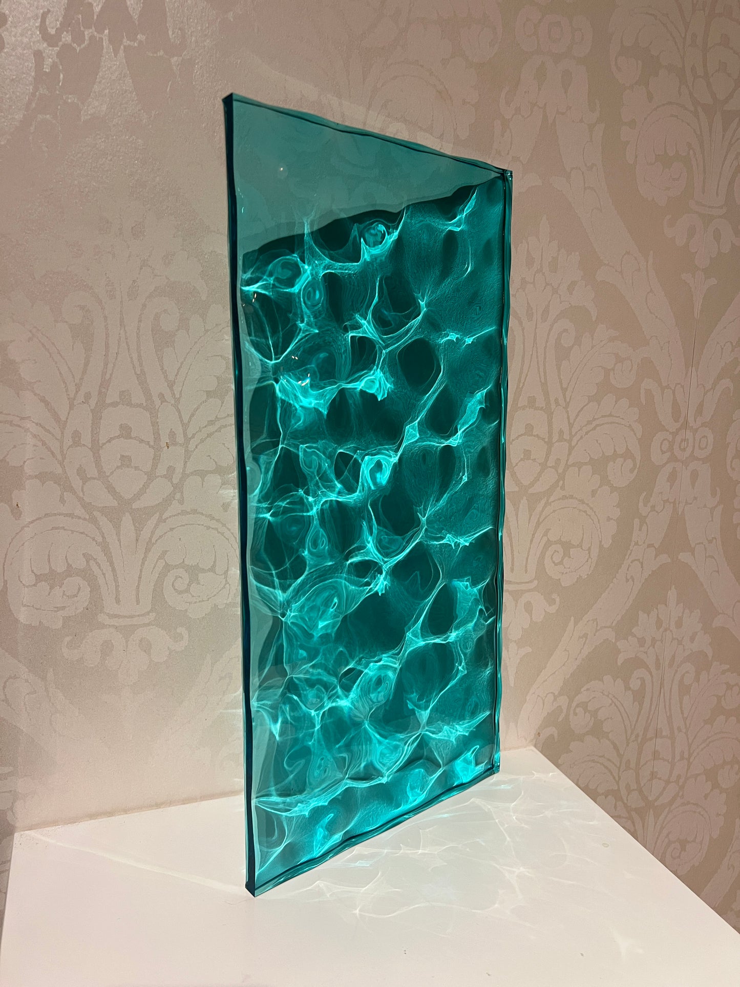 Water ripple silicone mold 20 cm x 40 cm / Resin mold