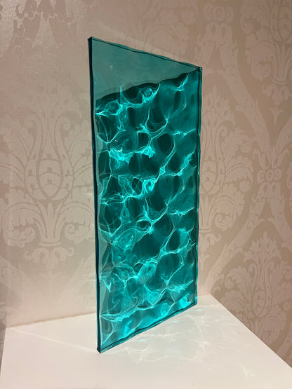 Water ripple silicone mold 20 cm x 40 cm / Resin mold