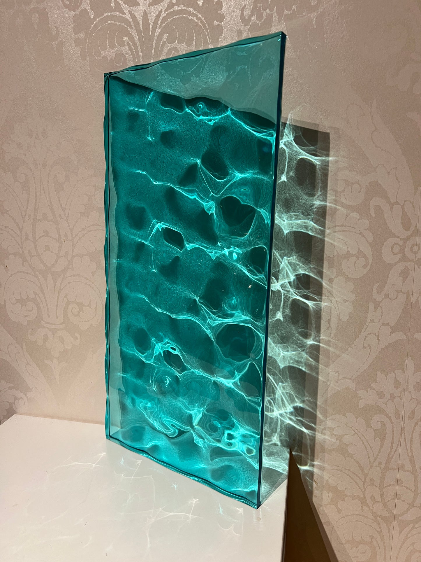 Water ripple silicone mold 20 cm x 40 cm / Resin mold