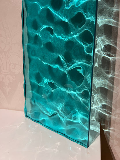 Water ripple silicone mold 20 cm x 40 cm / Resin mold