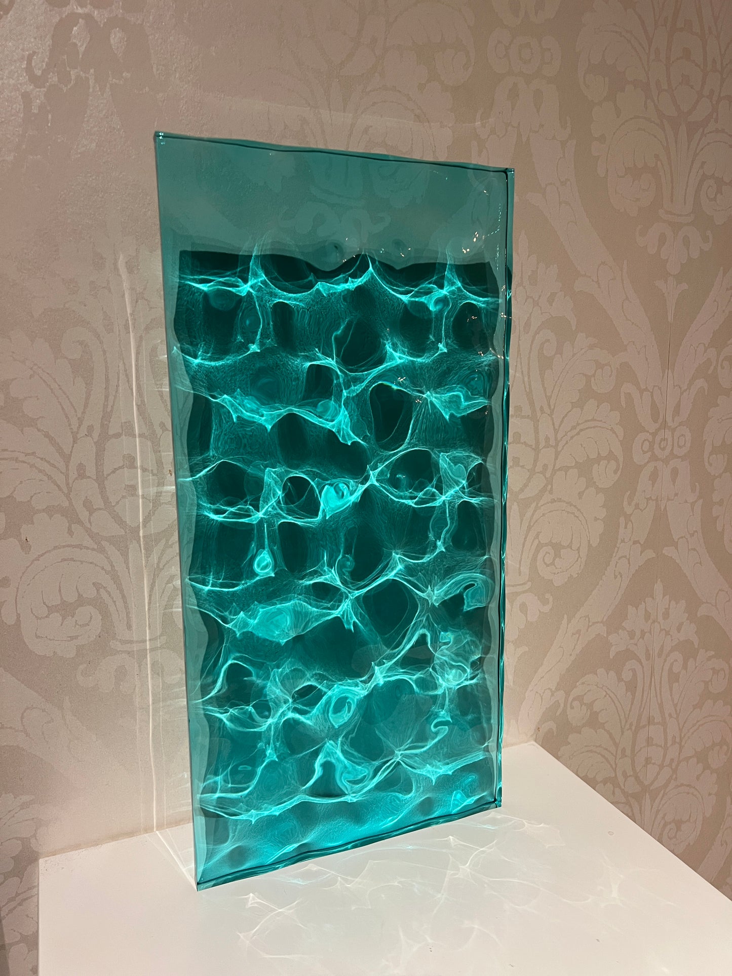 Water ripple silicone mold 20 cm x 40 cm / Resin mold