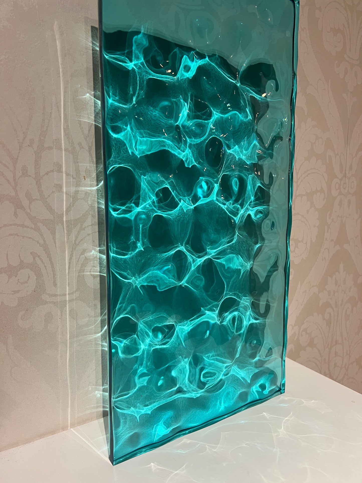 Water ripple silicone mold 20 cm x 40 cm / Resin mold