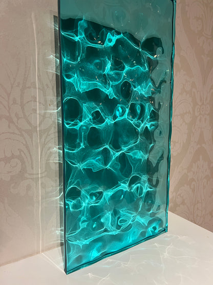 Water ripple silicone mold 20 cm x 40 cm / Resin mold