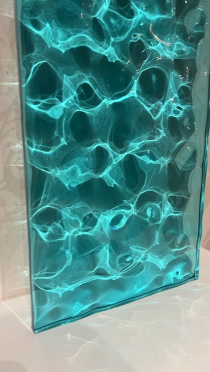 Water ripple silicone mold 20 cm x 40 cm / Resin mold