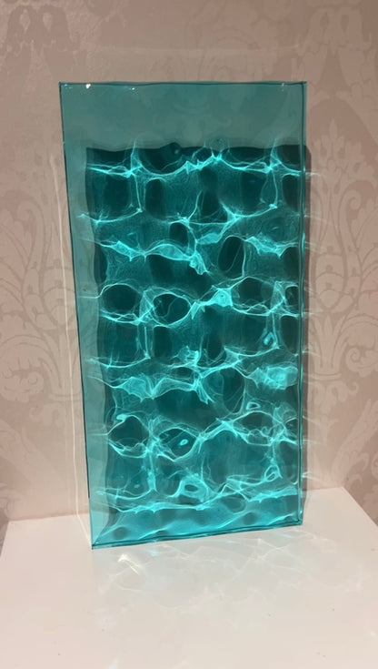 Water ripple silicone mold 20 cm x 40 cm / Resin mold