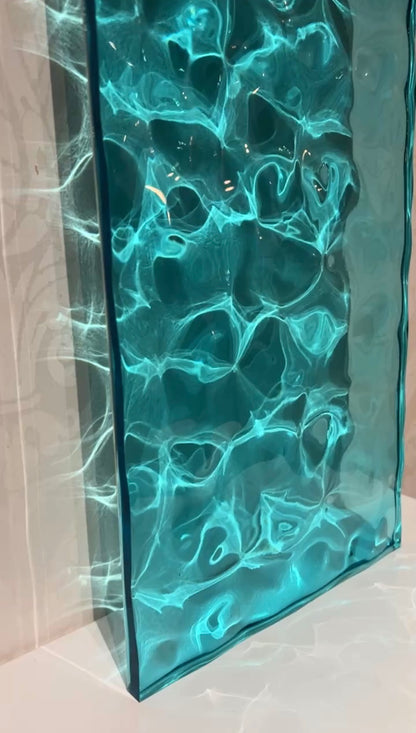 Water ripple silicone mold 20 cm x 40 cm / Resin mold