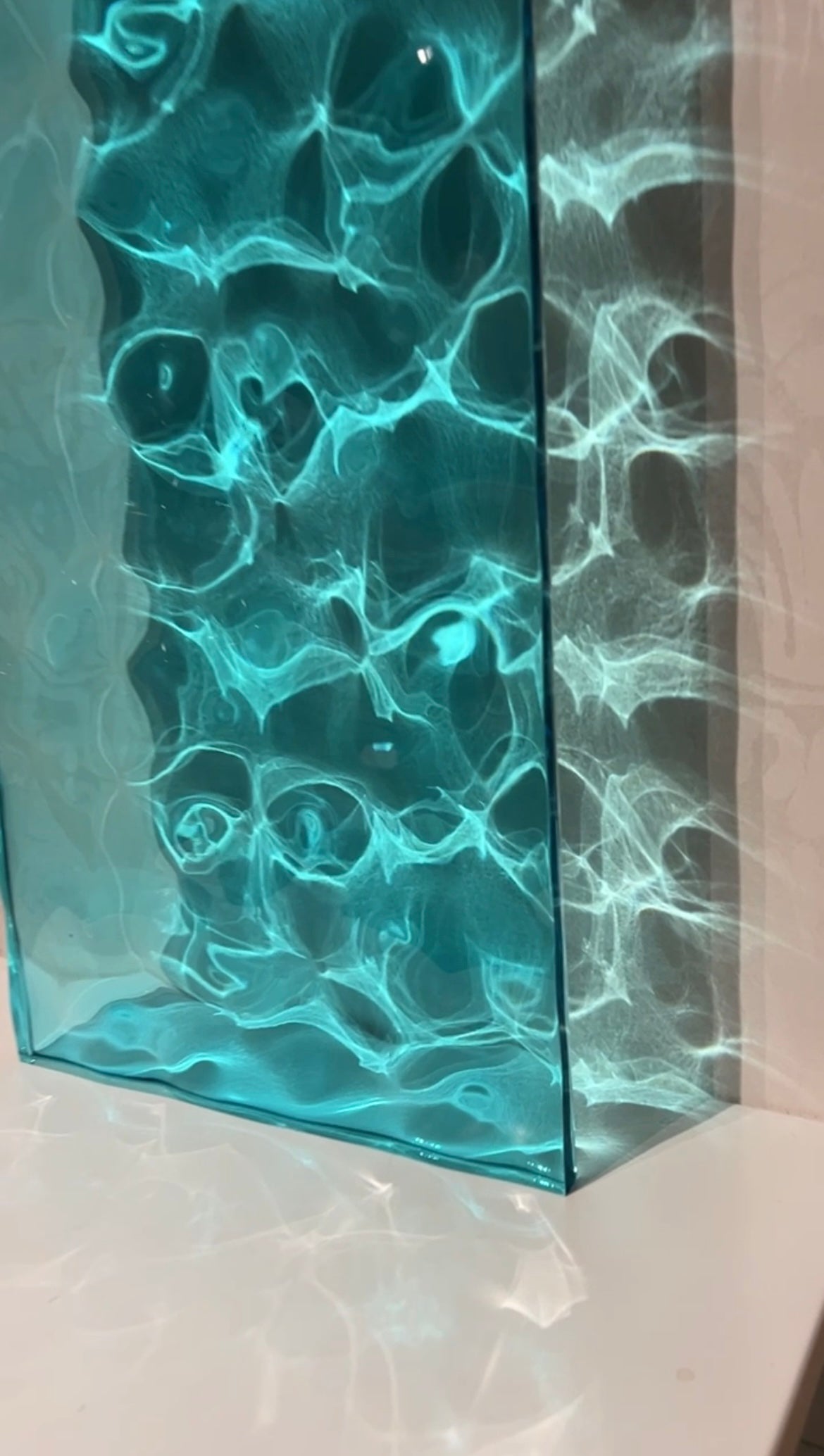 Water ripple silicone mold 20 cm x 40 cm / Resin mold