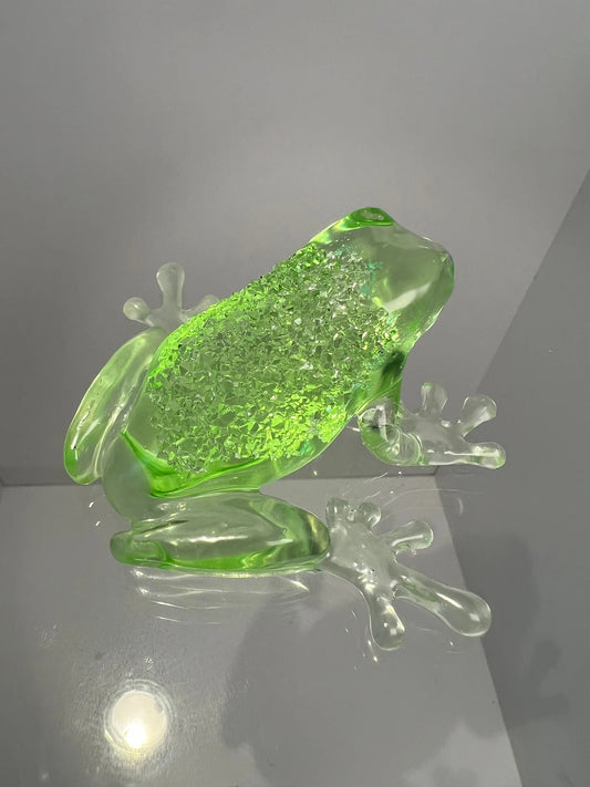 Big Crystal Frog silicone mold / Resin mold