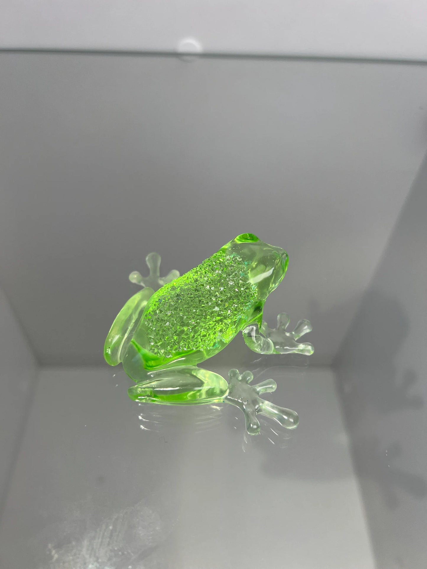 Big Crystal Frog silicone mold / Resin mold