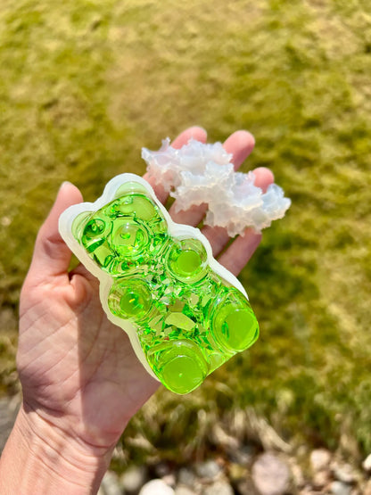 Crystal Gummybear silicone mold 8 cm / Resin mold