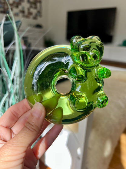 shiny donut-bear silicone mold / Resin mold