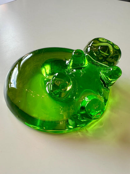 shiny donut-bear silicone mold / Resin mold