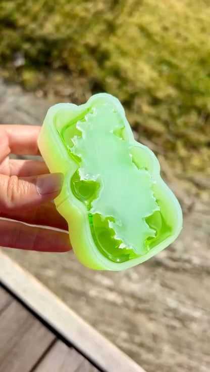 Crystal Gummybear silicone mold 8 cm / Resin mold