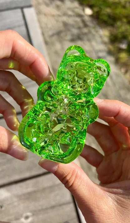 Crystal Gummybear silicone mold 8 cm / Resin mold