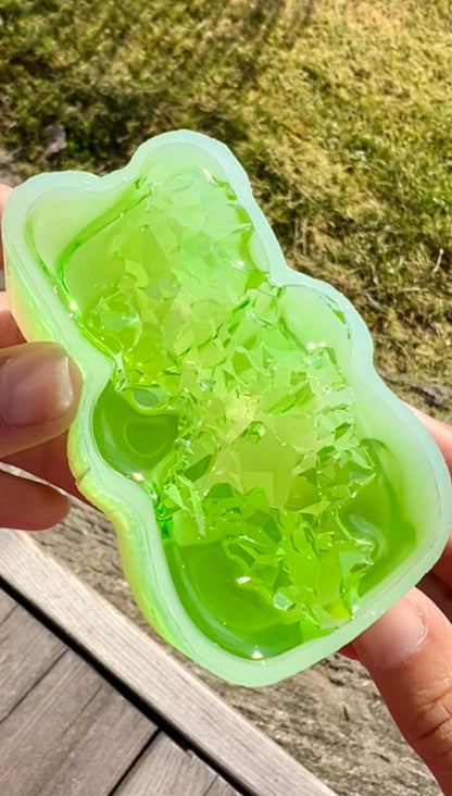 Crystal Gummybear silicone mold 8 cm / Resin mold