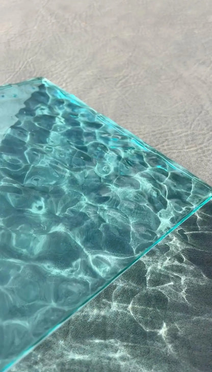 Water ripple silicone mold 60 cm x 20 cm / Resin mold