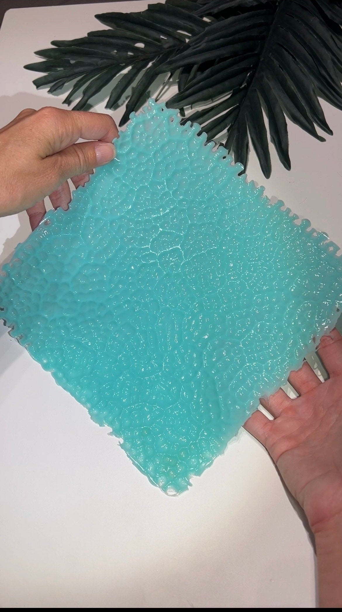 Struktur inlägg silikonform / Resinform