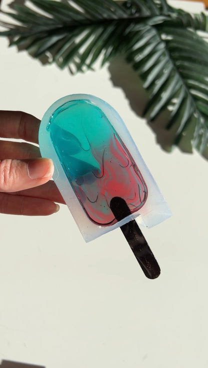 Smältande isglass silikonform / Resinform
