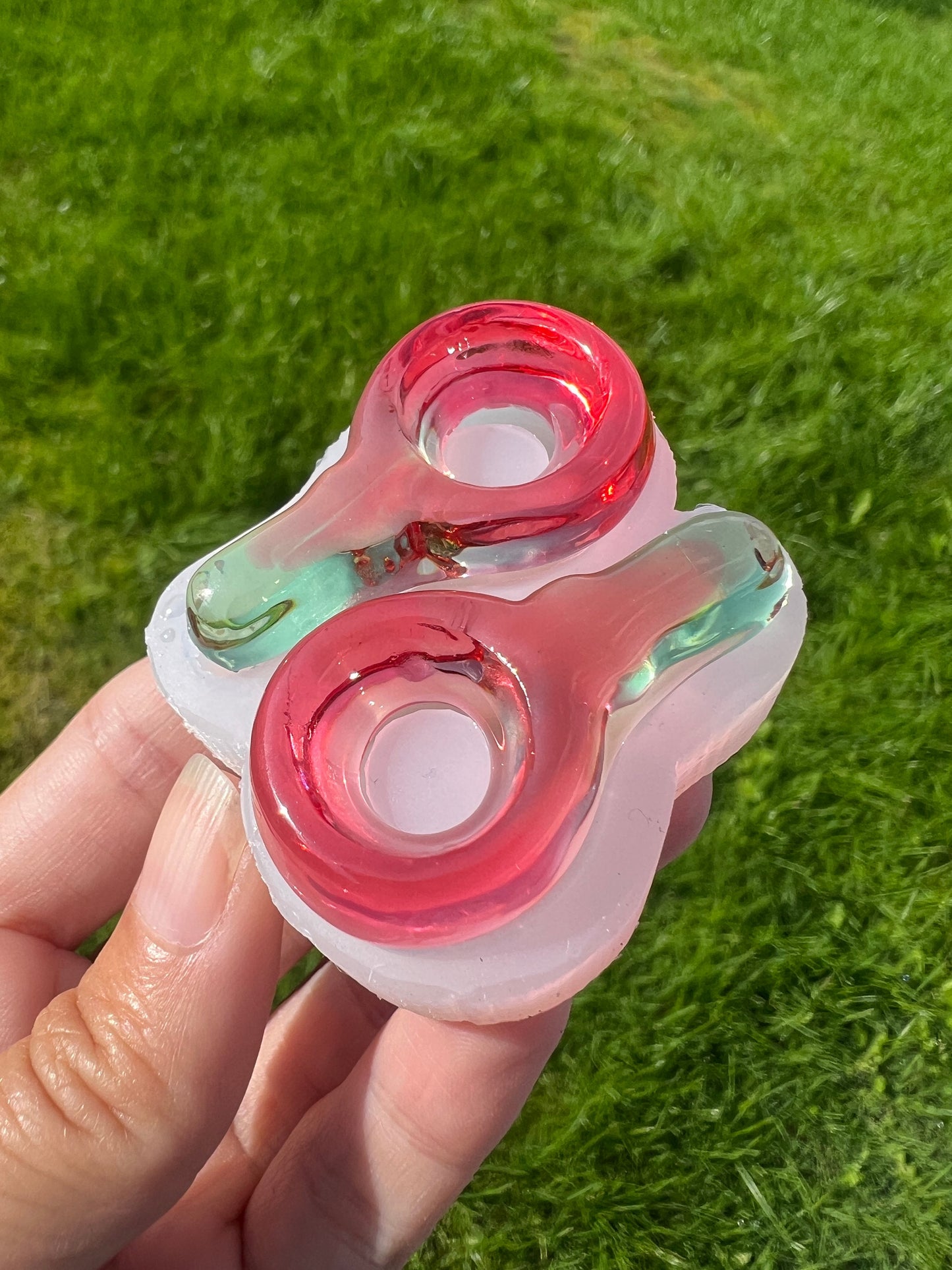 2 candy nibbles silicone molds / Resin molds