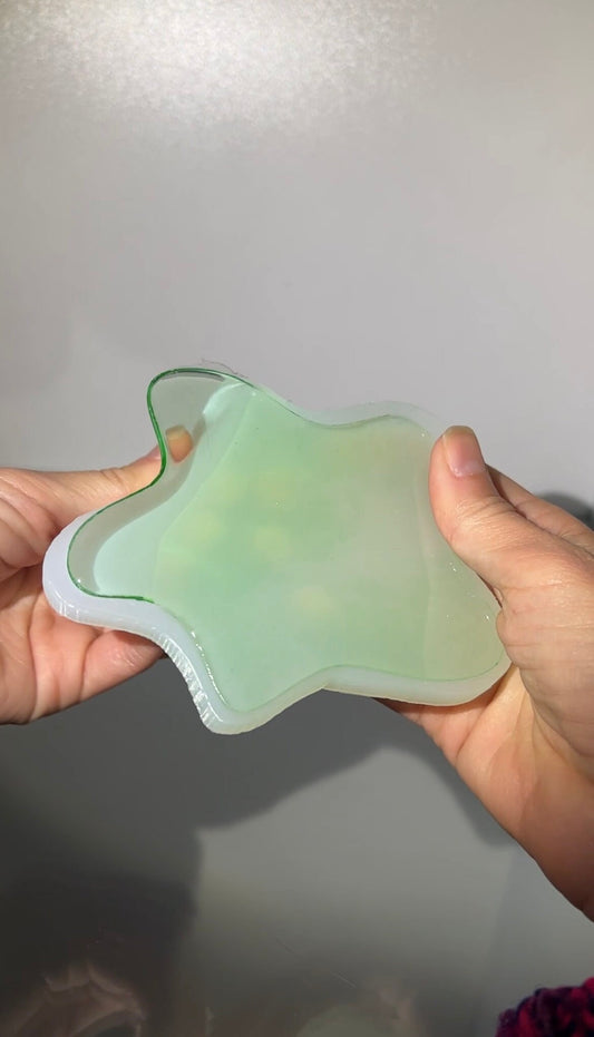 melted lollipop silicone mold - medium / Resin mold
