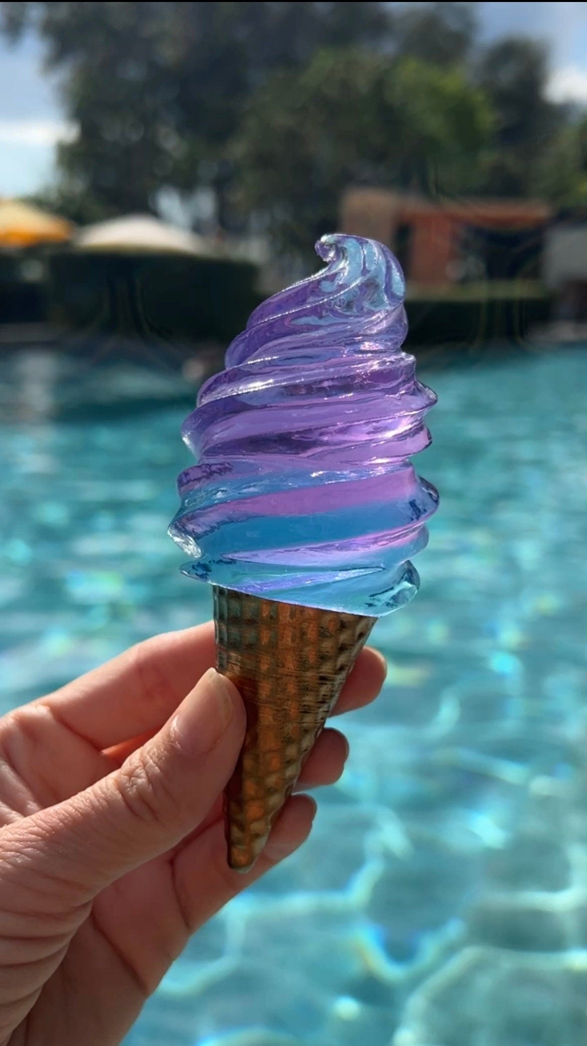 MOLD - soft ice cream + cone silicone mold / Resin mold