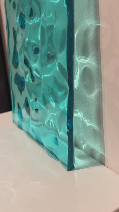 Water ripple silicone mold 20 cm x 40 cm / Resin mold