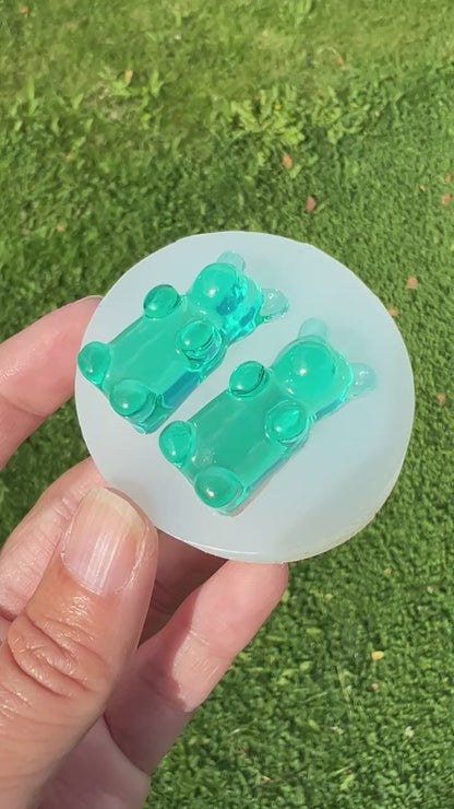 Gummybear silicone mold 3 cm / Resin molds