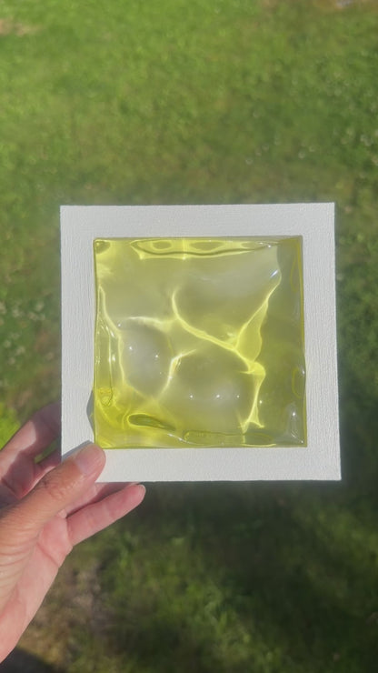 Ocean art MINI- water ripple painting