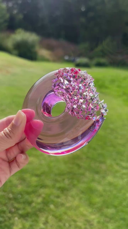 Crystal donut silicone mold / Resin mold