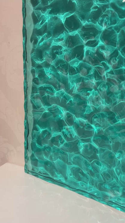 Ocean art 30x40 cm - water ripples artpiece