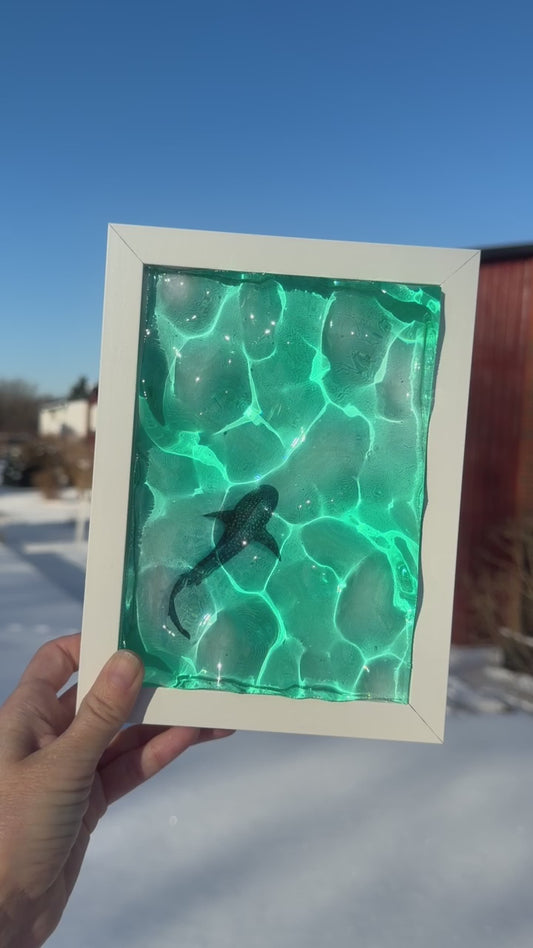 Vatten inspirerad tavla - *Ocean art*