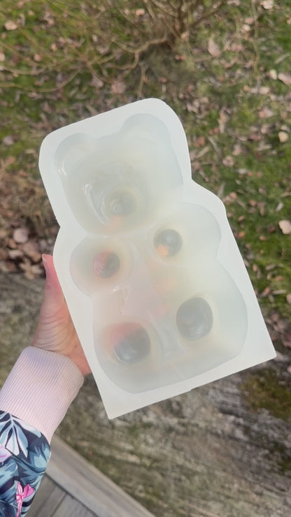 GIANT Gummybear silicone mold 20 cm / Resin mold