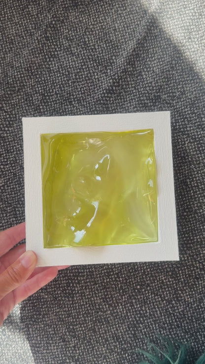 Ocean art MINI- water ripple painting