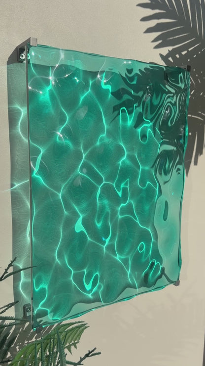 Ocean art 30x40 cm - water ripples artpiece