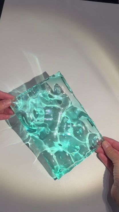 Vatten-inspirerad silikonform 17x12 cm