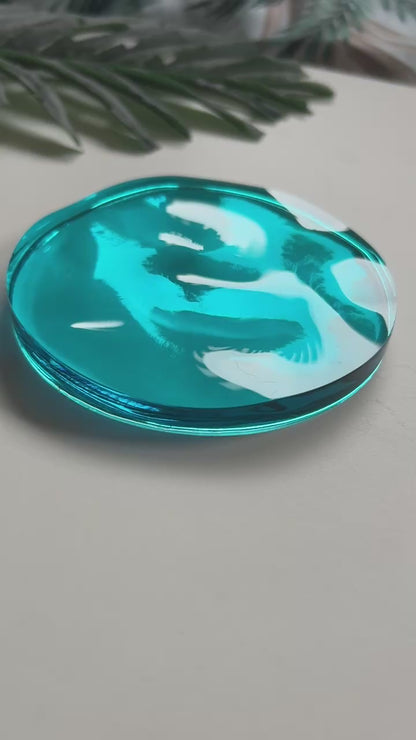 water coaster silicone mold / Resin mold