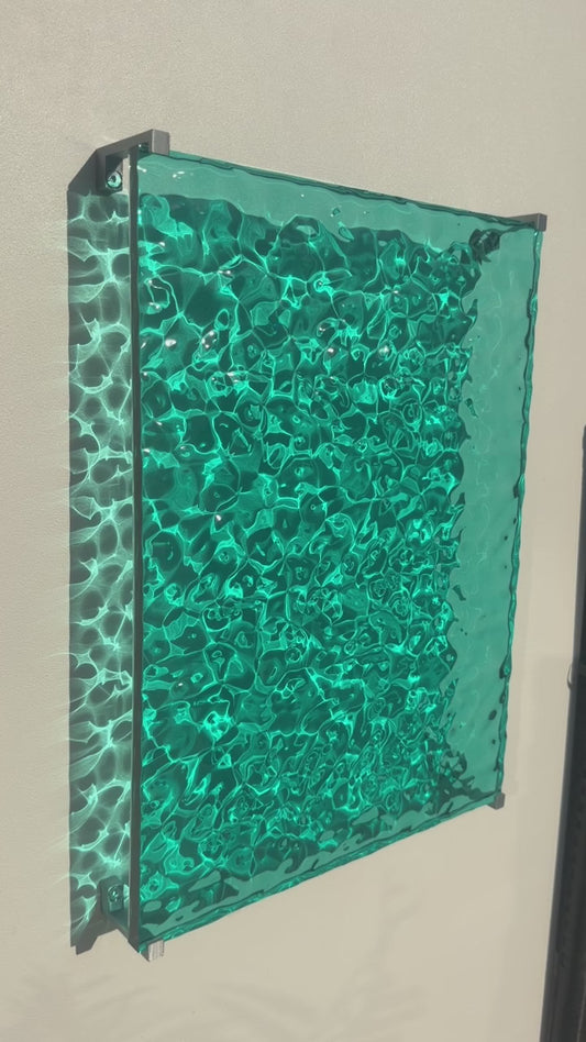 Water ripple silicone mold 30x40 cm/ Resin mold