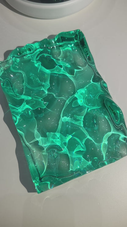 Vatten-inspirerad silikonform 17x12 cm